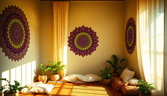 Elevate Your Space: Infusing Spiritual Serenity with Mandala Designs